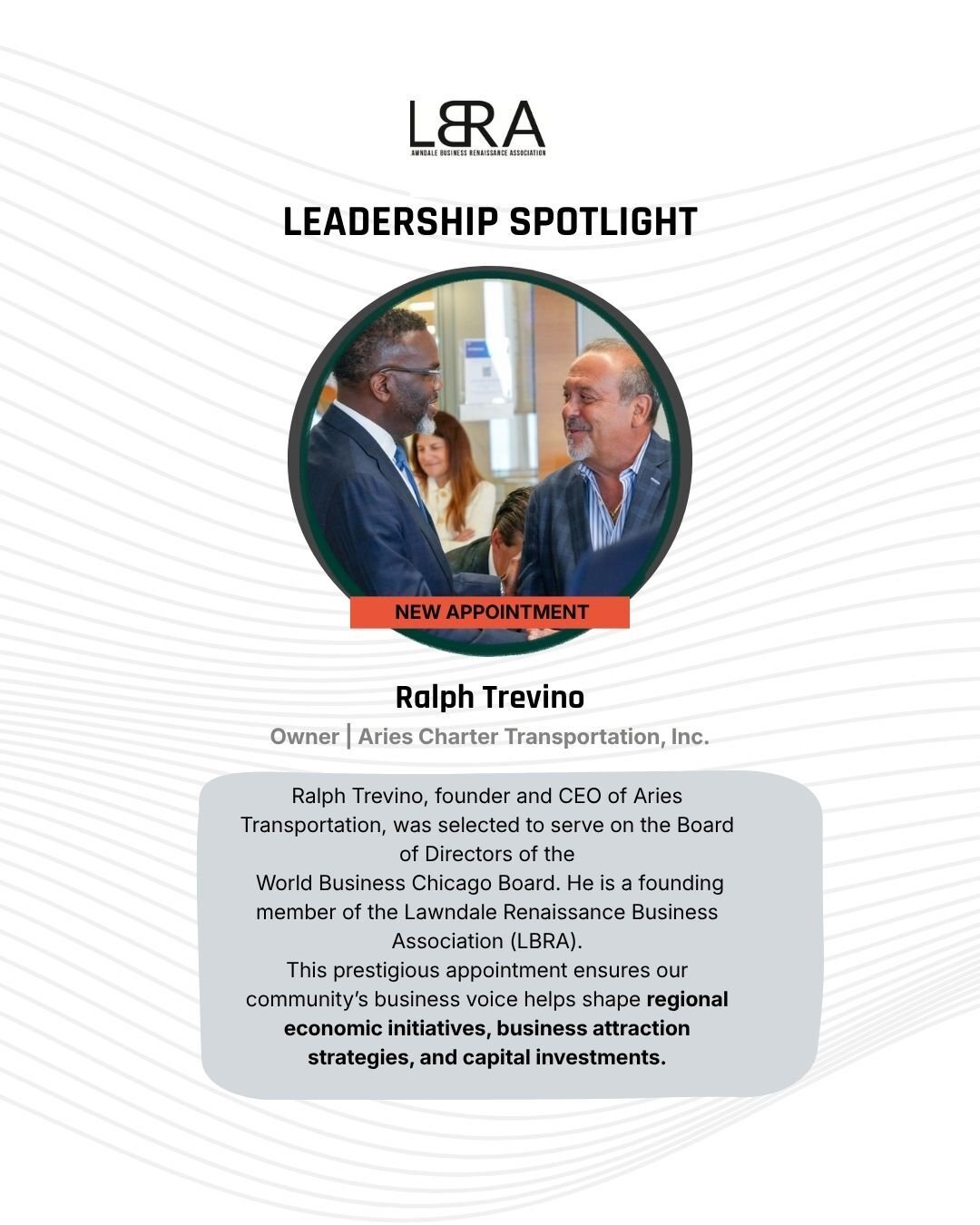 Leadership spotlight: World Business Chicago board appointment