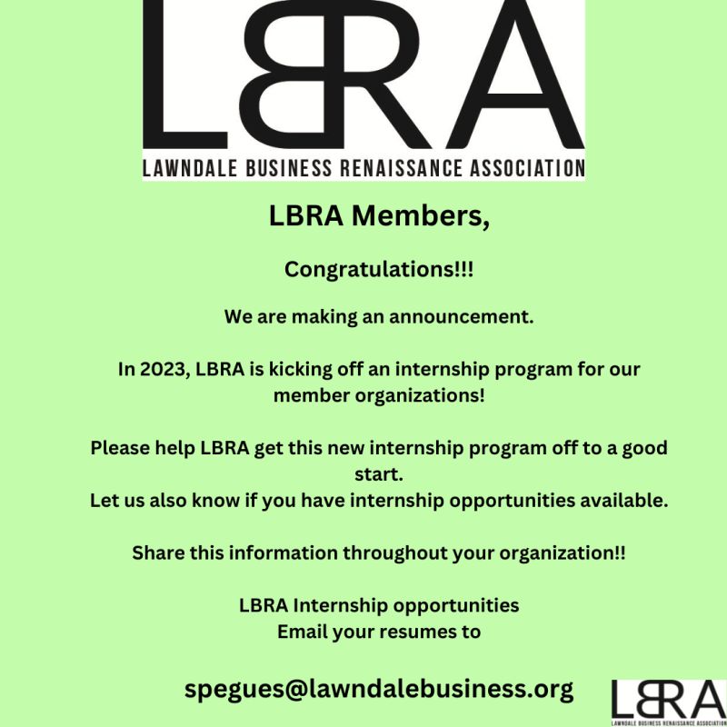 LBRA Members, Congratulations!
