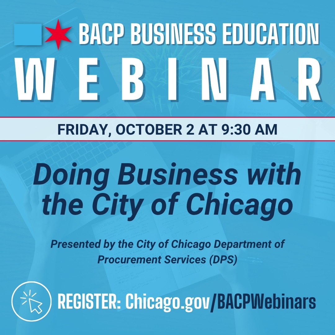 BACP Webinar: Doing Business with the City of Chicago