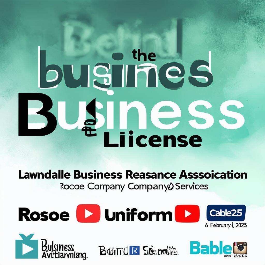 Behind the Business License